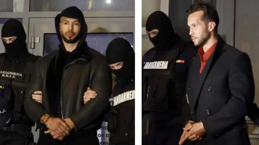 First he mocked Greta now influencer Andrew Tate has been arrested in Romania on charges of organized crime, human trafficking and rape NewsJive