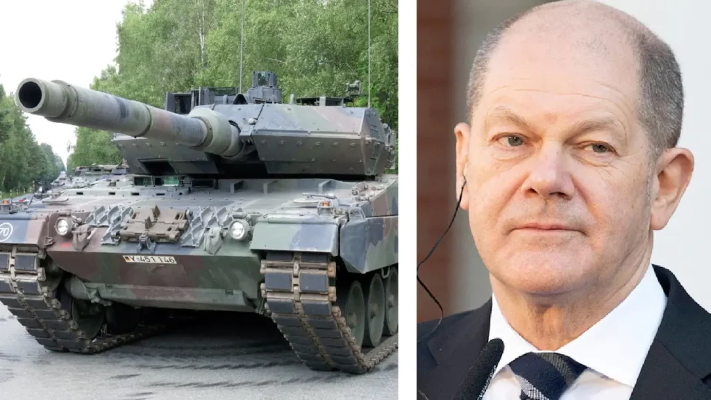 Germany has decided to send tanks to Ukraine - Nationalist party warns about the consequences Your grandfathers have already tried that ending with Russian tanks in Berlin NewsJive