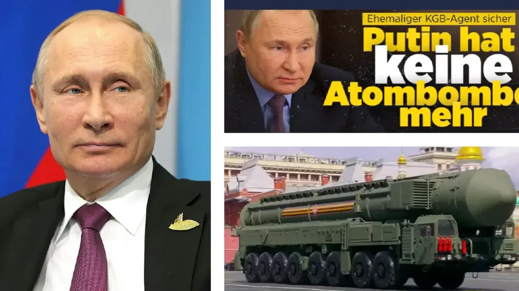 German newspaper claims Putin and Russia no longer has any nuclear weapons NewsJive